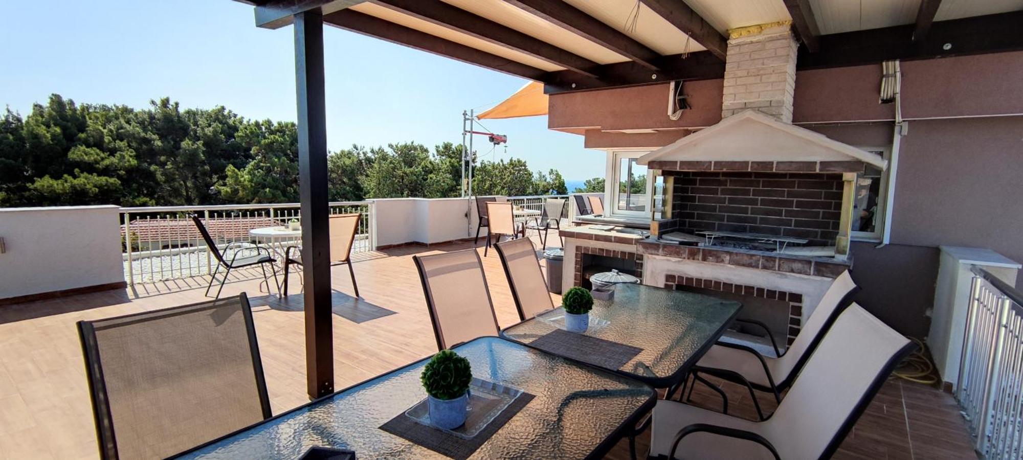 Sea Star Apartments Kallikratia Nea Kallikrateia Kültér fotó