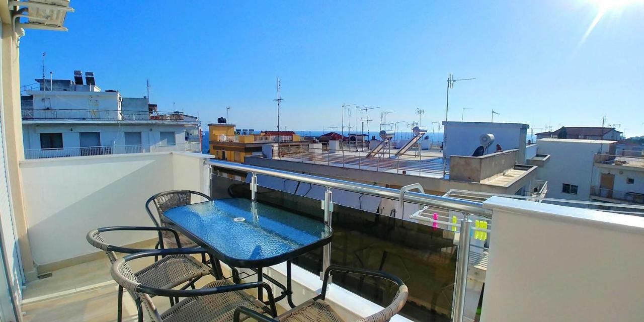 Sea Star Apartments Kallikratia Nea Kallikrateia Kültér fotó